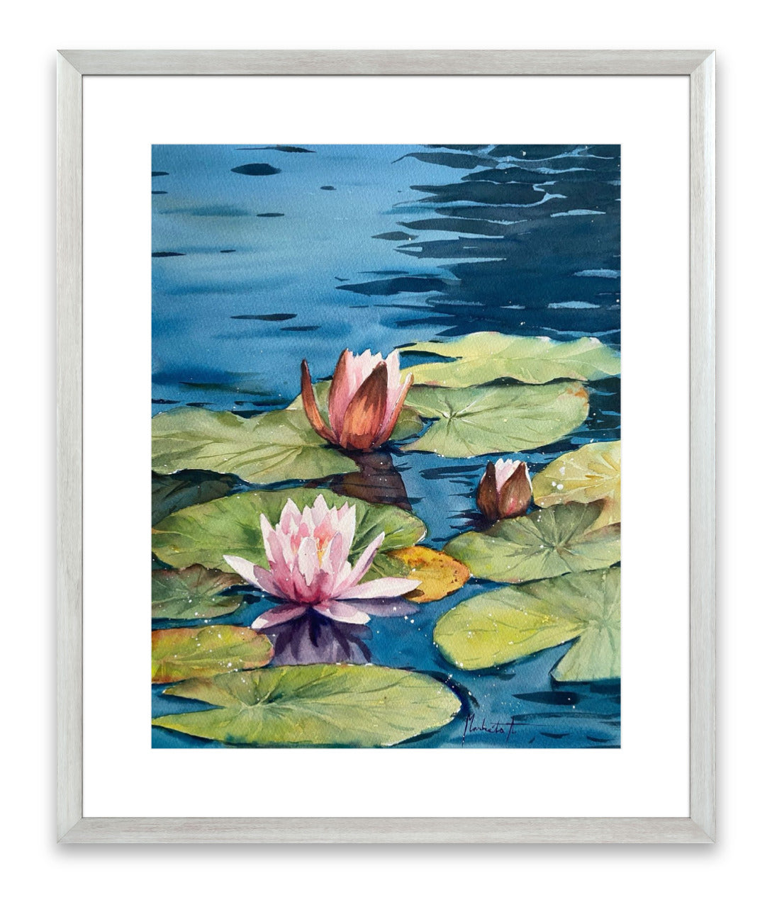 Among the Ripples Original Painting | 31×41 cm