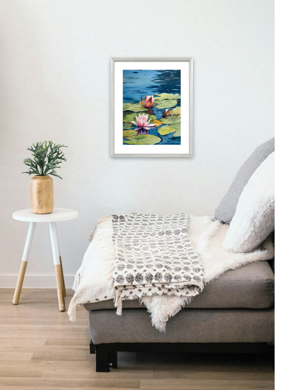 Among the Ripples Original Painting | 31×41 cm